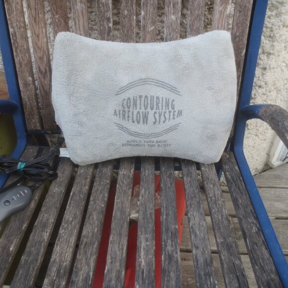 Sunbeam Back Contouring Self Inflating Heating Pad with Lumbar Support & Remote - Picture 2 of 11